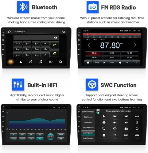 za Hyundai Santa Fe IX45 2013-2017 Radio sa Apple CarPlay i Android Auto 9-inčni auto-stereo GPS navigator Android 11 Podržava