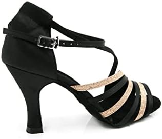 Bluebell cipele ručno izrađene ženske balske salsa za vjenčanje natjecanje plesne cipele stil: maia 3,5 potpetica