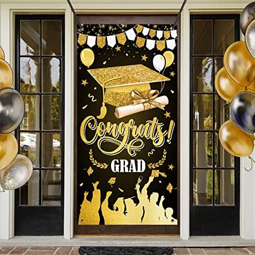 Razred iz 2023. godine Čestitamo maturantima na ukrašavanju poklopca vrata, transparent na ulaznim vratima za maturalnu večer