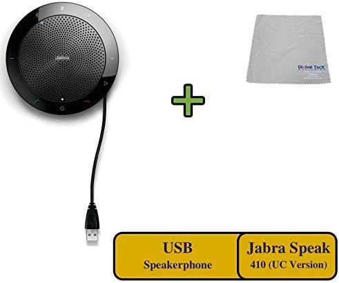 Jabra Speak 410 USB zvučnika UC za mobilne telefone i softvene, uključujući Fuze, RingCentral, Zoom, WebEx, Citrix, Equinox,