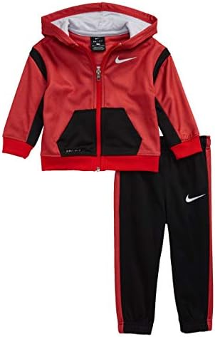 Nike Kids Boy Boy's Therma Full Zip Hoodie i Jogger hlače dvodijelni set