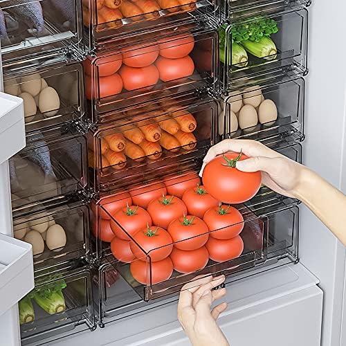 N/C Ladica Tip Frider Proizvodite kante za zaštitu hladnjaka za uštedu - FreshWorks Skladišni spremnici s uklonjivim odvodnim