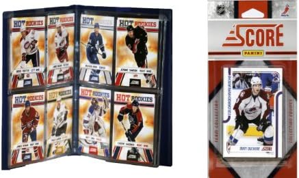 NHL Colorado Avalanche Licencied 2011 SCORE SECET INT SET i Storage Album