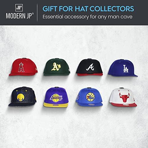 Moderne ljepljive kuke za šešire na zidu - vješalica za bejzbolske kape, minimalistička vitrina za šešire, izdržljive zidne