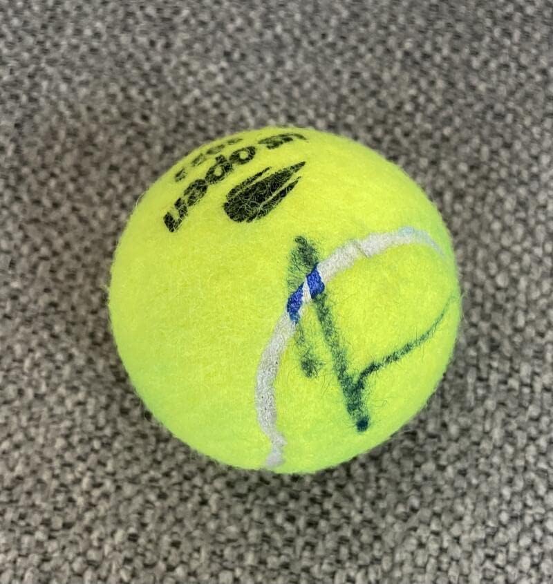 Naomi Osaka potpisala je autogram 2022 US Open Tenis Ball - Grand Slam Champion Rire - Autographd teniske lopte