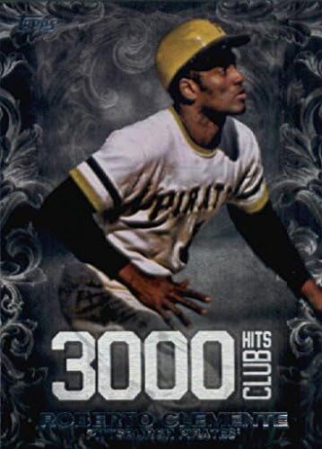 Topps Update 3000 Hit Club 3000H-19 Roberto Clemente Pittsburgh Pirates Baseball Card