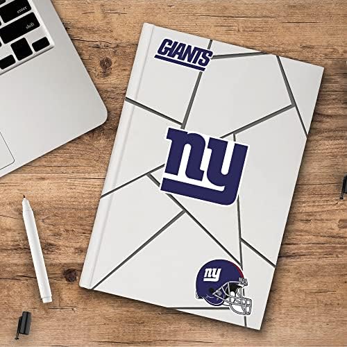 Fanmats NFL New York Giants Team Decal, 3-pack, plava