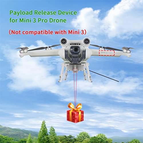 Bacač Airdrop Uređaj za DJI Mavic Mini 3 Pro s prizemnom opremom, Drone Poklon za spašavanje Opskrba korisno opterećenje,