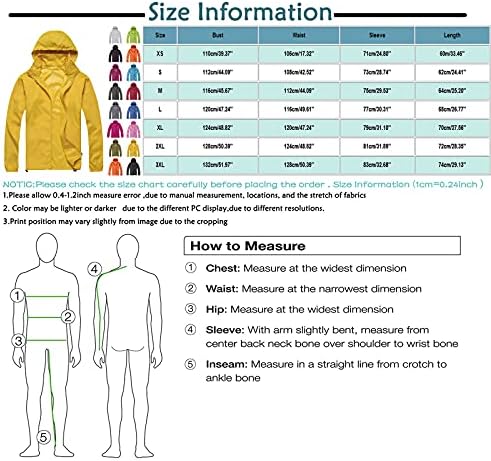 Unisex vodootporna jakna Lagana gornja odjeća Mountain odijelo Zip Atletske jakne Brzi suhi kaput xs-3xl