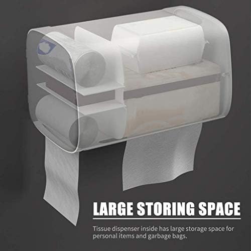 Zldxdp kutija za tkivo za kupaonicu, bez perforirane kutije s vodootpornim tkivima ， spavaća soba ili uredski postolje