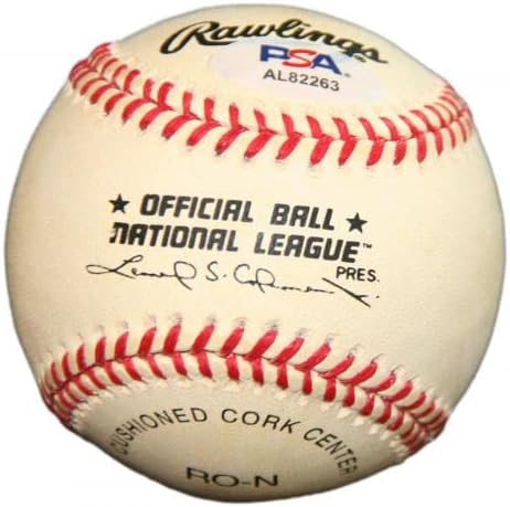 Ted Turner potpisao je onl bejzbol autogramirani braves cnn tbs tcm psa/dna al82263 - Autografirani bejzbol