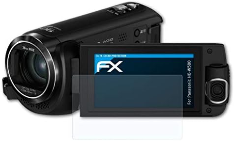 ATFOLIX Zaštita zaslona kompatibilan s Panasonic HC-W580 Protector zaslona, ​​ultra čist FX zaštitni film