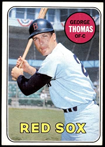1969. Topps 521 George Thomas Boston Red Sox ex Red Sox