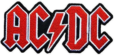 AC DC ACDC Rock Band majice logo MA27 Vezljivo željezo na flasterima
