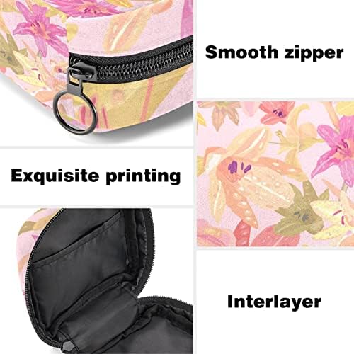 Šareni cvjetni sanitarni salveti torba za skladištenje prijenosnog perioda komplet vrećice torba za period menstrualne šalice