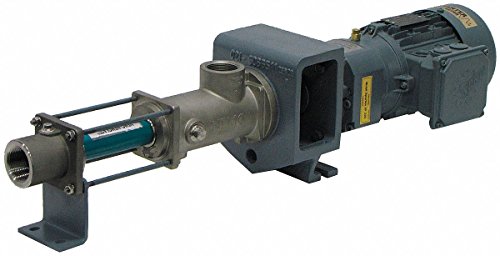 NetZSCH - MSVS0138090AF000-90 PSI PSI progresivna pumpa za mjerenje šupljine, 604 o / min Max. RPM, 230/460V AC