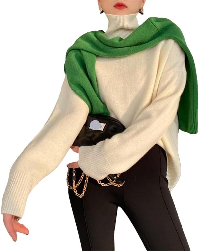 Jesenska zima zgušnjava toplo osnovni pulover labavi kašmir kornjača pleteni džemper casual jednostavni skakač