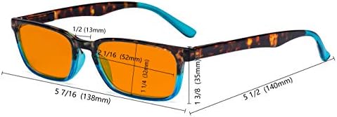 Naočale od 6 do 6 narančastih nijansi