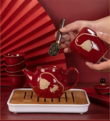 SDFGH agate keramički čajnik za čajne čajne čajne čaj šalica čaj za čaj za čaj grijani čajnik kineska šalica