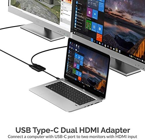 Sabrent USB Type-C Dual HDMI adapter + USB Type-A ili Type-C do 2,5 Gigabit Ethernet adapter
