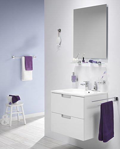 Tiger Ramos toaletna četkica i držač, 11 x 37,7 x 13,5 cm, Chrome