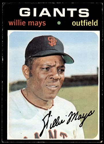 1971. Topps 600 Willie Mays San Francisco Giants VG/EX GIANTS