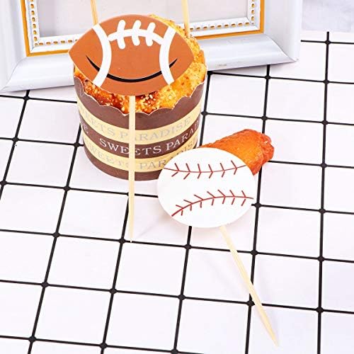 AMOSFUN CUAKE TOPPERS Sportska tema nogometne košarkaške odbojke ragbi torta