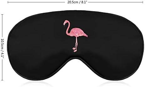 Ružičasta flamingo ptica maska ​​za oči za oči meka smiješna sjena za oči za oči za oči za spavanje za putovanja