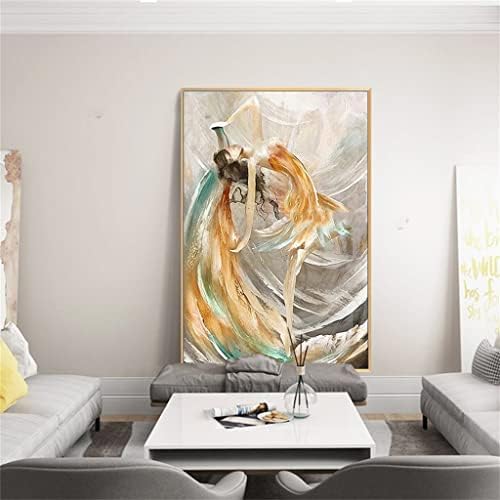 Yfqhdd ručno izrađeno ulje slika veliko ručno oslikana apstraktna slika veliko platno uređenje doma