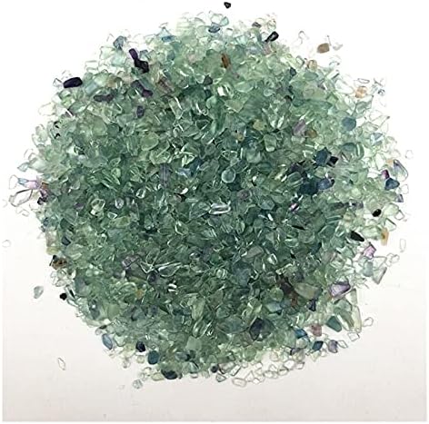 Binnanfang AC216 50G 2-4 mm prirodno zeleni fluorit kristalni kvarci grozničavi zacjeljivanje prirodnih kamenja i kristala
