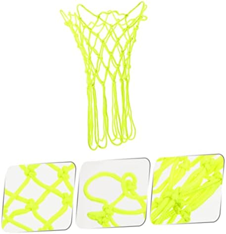 Fluorescentna košarkaška mreža; svjetleća košarkaška mreža Vanjska košarkaška mreža najlonska mreža sjaj u mraku natjecateljska