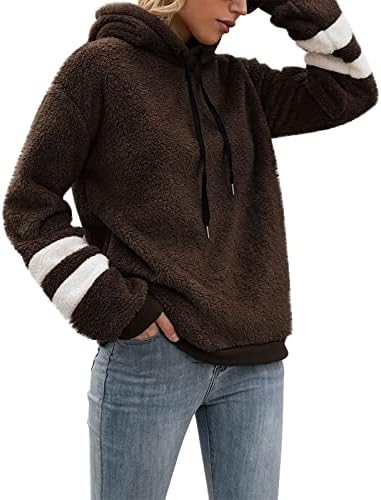 Ženski džemperi proljeće 2023. Dugo-rukavac plišani džemper ležerni pulover džemper predimenzioniran