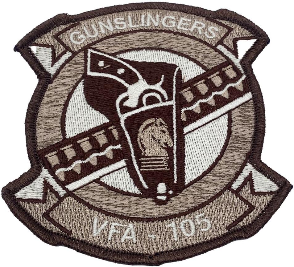 VFA-105 Gunslingers Patch Tan-s kukom i petljom