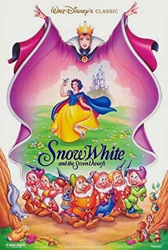 Snjeguljica Disney Animation 1993 dvostrani originalni One Sheet 27x40 filmski plakat s serijskim brojem