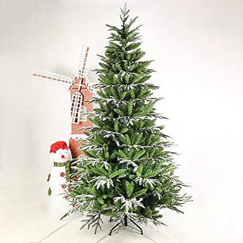 Dulplay PVC FIR Umjetno božićno drvce Neobično zglobove Xmas stablo s metalnim postoljem sklopivo za odmor za odmor-5ft