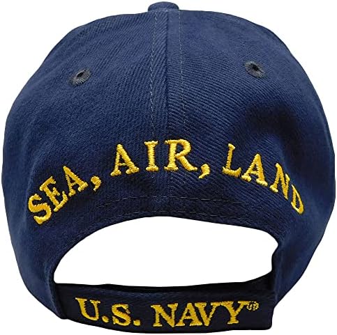 Američki mornarički morski morski pomorski morski morski pomorski morski morska mornarice, zrak, mornarsko plavi pamuk podesivi