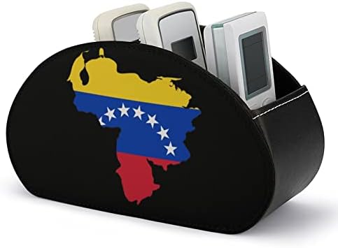 Venezuela zastava karta Organizator kutije za skladištenje daljinskog TV -a s 5 odjeljaka za spavaću sobu za radnu površinu