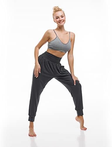 Sinophant Womens joga joggers hlače labave treninge udobni salon trenerke pidžame hlače s džepovima