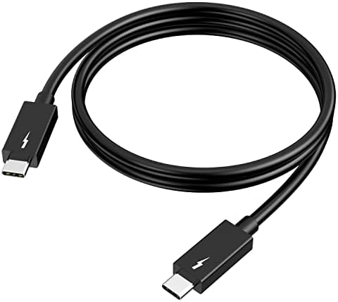 1,6ft/0,5m 40Gbps USB4 kabel kompatibilan s TB 3 kabelom, 100W, TB3 do TB3 muškog kabela, kompatibilno s novim MacBook Pro