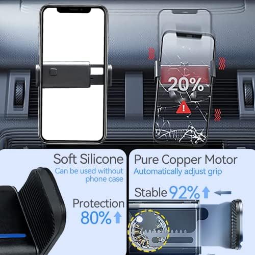 Kuck Car CAR Nosač telefona za nosač za Toyota RAV4 2013-2018, automatski senzor nadzorne ploče, zaključani zračni otvor