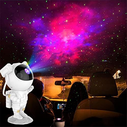 Exongy astronaut Starry Sky Projector USB plug-in noćna svjetiljka Zvjezdana nebeska atmosfera noćno svjetlo za dječji rođendan