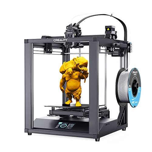 Službena Creality ender 5 S1 3D nadogradnja pisača s brzinom ispisa od 250 mm/s i PLA 3D filamentom pisača crna boja