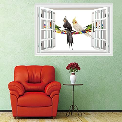 Ptice Zidne naljepnice, dekorativna zidna naljepnica pogodna za spavaću sobu dnevne sobe kuhinje dječje sobe