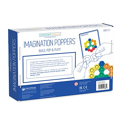 Mindware senzorni genijsko maštu Poppers - zabavne igračke za djecu, tinejdžere i odrasle u dobi od 5 i više godina