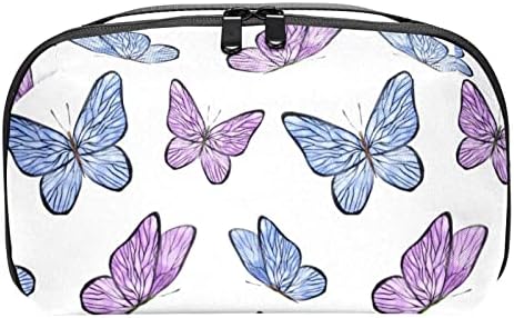 Šareni leptir ljubičasta Kozmetička torbica za torbicu Prijenosni organizator putovanja toaletna torba Kozmetička torbica