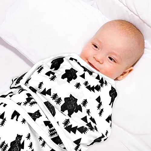 Tanofar novorođenčad pokrivač dojenčad vreća za spavanje 0-3 mjeseca čičak zavarivanje dječjih predmeta novorođenčadi Bear
