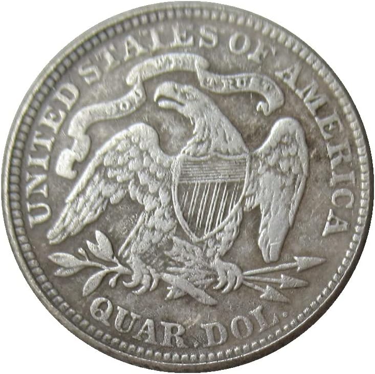 U.S. 25 Cent Flag 1888 Srebrna replika Replika Komemorativna kovanica