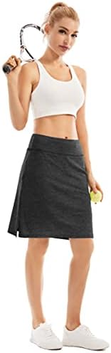 Chicho ženske suknje od 20 golfa za žene dužine koljena brzo sušenje sporta s unutarnjim kratkim hlačama i džepovima