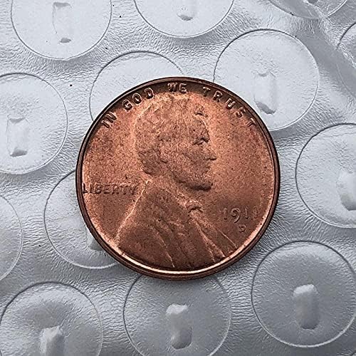 1911. kripto valuta kripto valuta omiljena kovanica replika komemorativna kovanica stari kovanski kolekcionarski novčić sretni