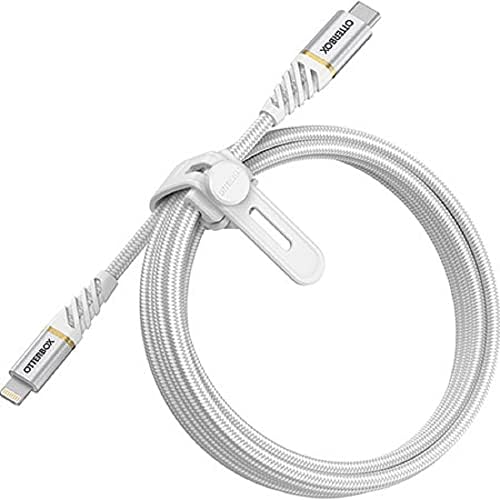 Otterbox brza punjenja Premium munja na USB -C kabel, 2m - glamur crni
